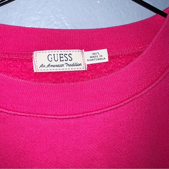 Guess Jeans International Vintage 90s Crew Neck Sweater Size Medium - Picture 5 of 6
